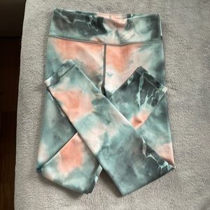 Athleta GIRL. High Rise Printed Chit Chat Leggings. L/12 G/12.